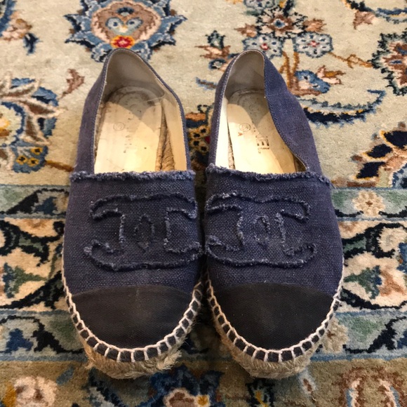 CHANEL Shoes - Pre loved Chanel espadrilles